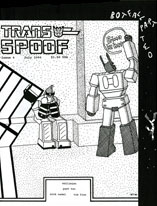 TransSpoof Tim Finn Transformers comics